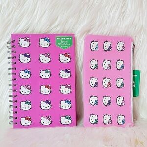 Hello Kitty Notebook and Pencil Pouch